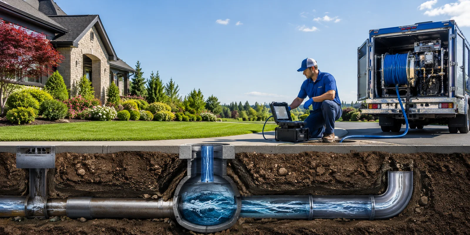 Drainage restoration information for Houston, OH